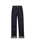 Yūgen, jeans in denim giapponese indigo: fronte